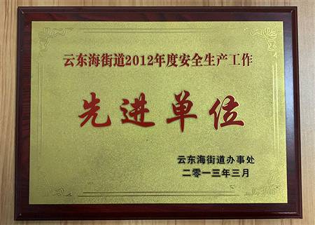 先进单位